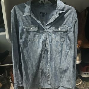 GAP Soft denim button up